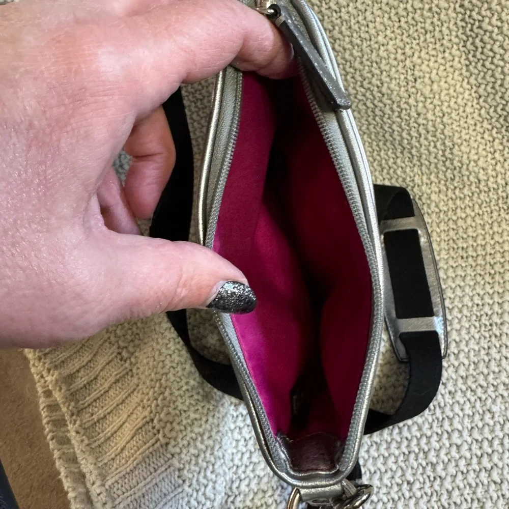 Coach‎ Julia Op Art Swingpack crossbody bag